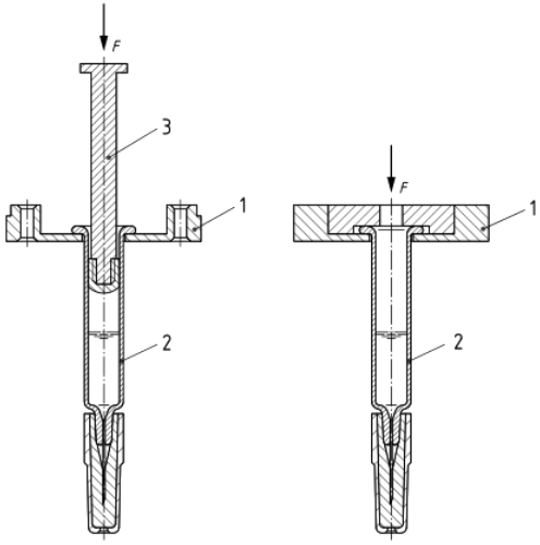 Luer Lock Rings Pull-Off Force Test - ISO 11040-4 Annex G3