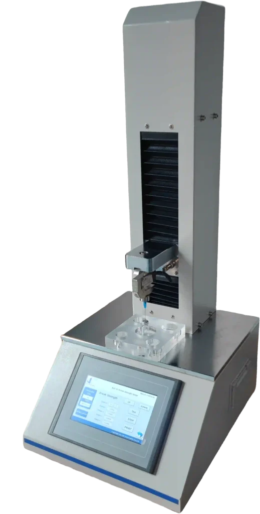 USP 381 vial stopper functionality test Penetrability Test for Rubber Stoppers